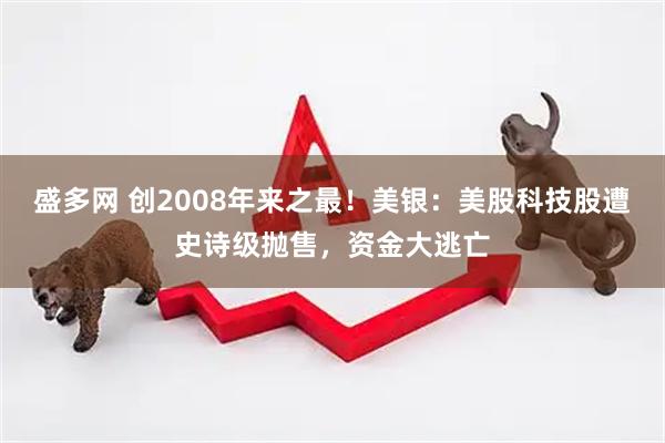 盛多网 创2008年来之最！美银：美股科技股遭史诗级抛售，资金大逃亡